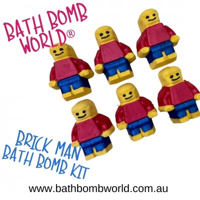 Brick Man Bath Bomb Project